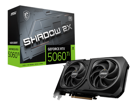 Видеокарта MSI GeForce RTX 5060 Ti 16 ΓБ Retail
