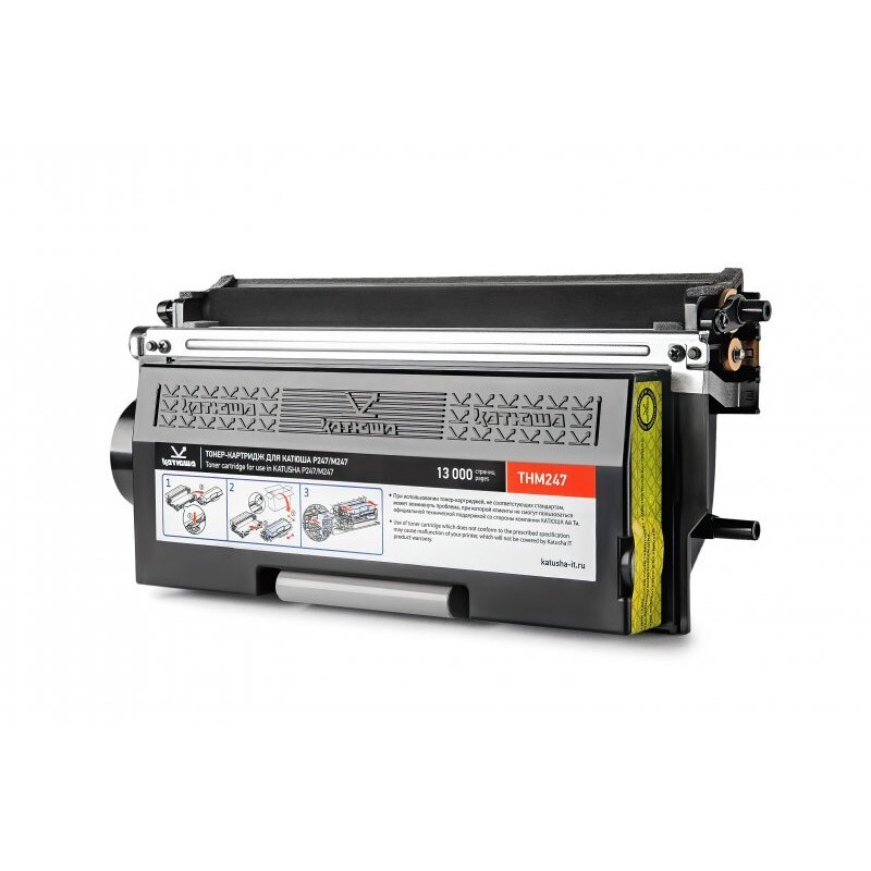 Тонер-картридж черный КАТЮША Тонер-картридж, THM247