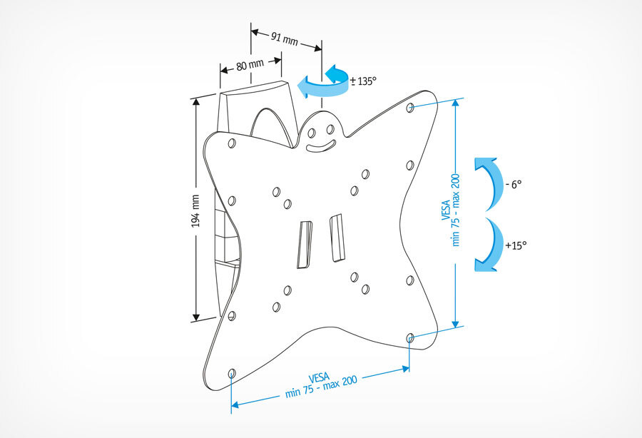 Кронштейн Holder LCDS-5036