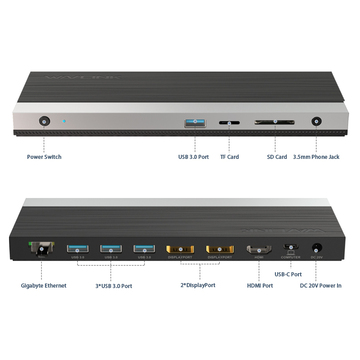 Док-станция WAVLINK WL-UMD01R Pro