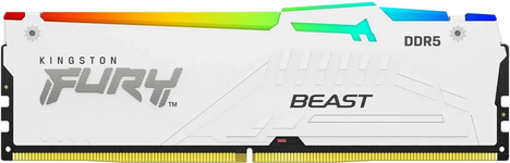 Оперативная память Kingston FURY Beast White Expo DDR5 32Гб 6000МГц, KF560C36BWEA-32, RTL