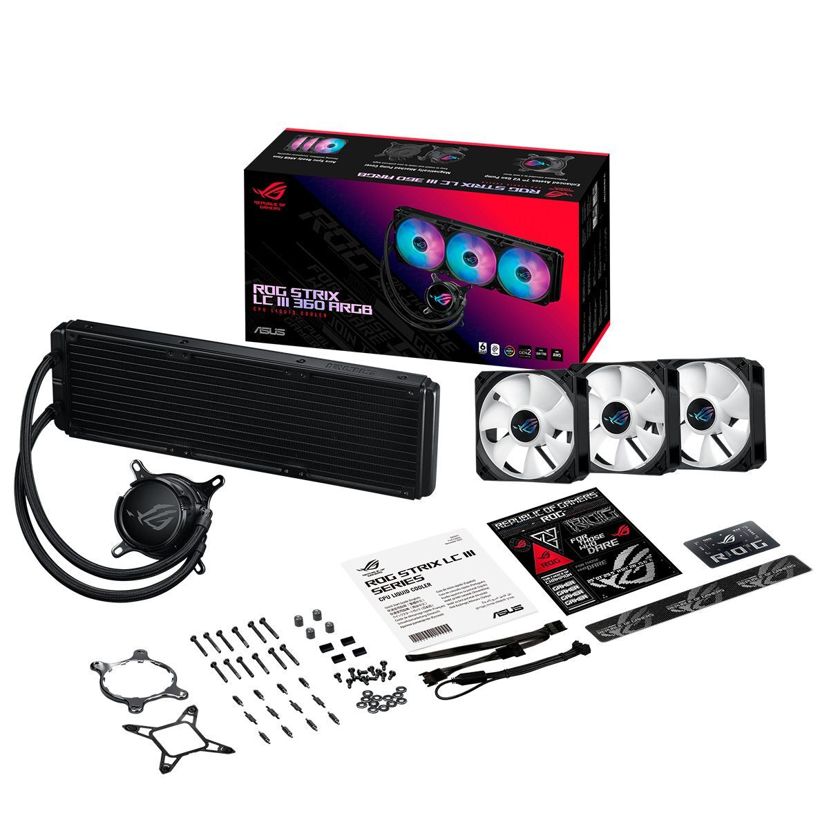 Кулер Процессорный ASUS ROG STRIX LC III 360 ARGB