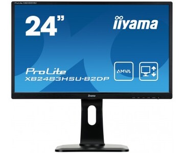 Монитор Iiyama 23.8" ProLite XB2483HSU-B5 черный VA LED 16:9 HDMI M/M матовая HAS Piv 250cd 178гр/178гр 1920x1080 75Hz DP FHD USB 5.5кг