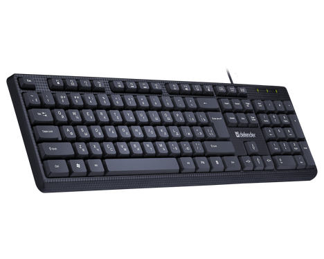 Клавиатура Defender Daily HB-162 45162, цвет черный