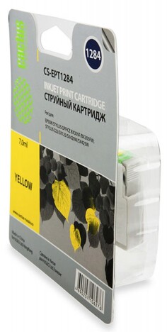 Картридж желтый Cactus CS-EPT1284