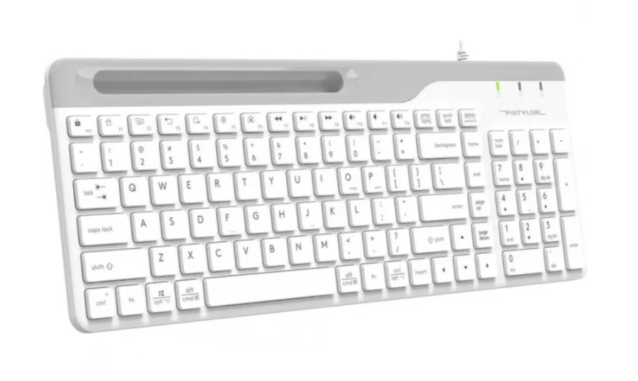 Клавиатура A4tech Fstyler FK25 WHITE, цвет белый