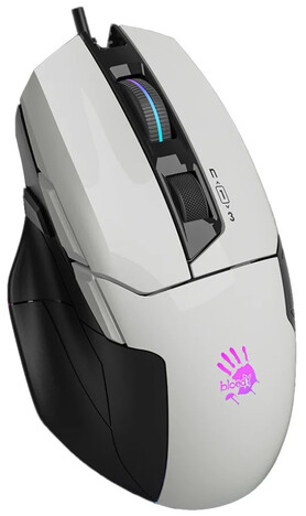 Мышь A4tech Bloody W70 MAX (PANDA WHITE), цвет черный