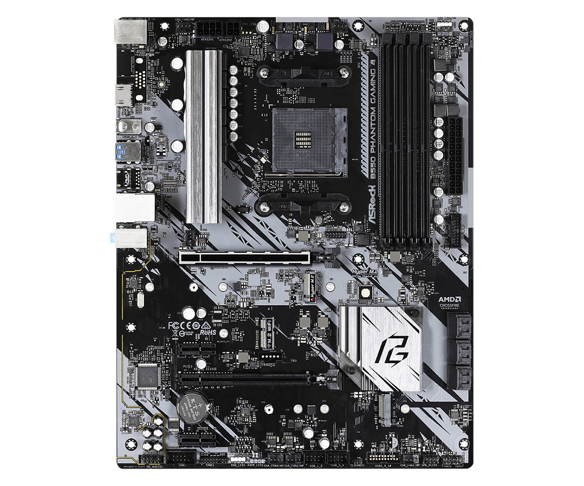 Материнская плата ASRock AM4 AMD B550 B550 PHANTOM GAMING 4