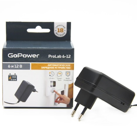 GoPower З/У для аккумуляторов ProLab 6-12 00-00015352