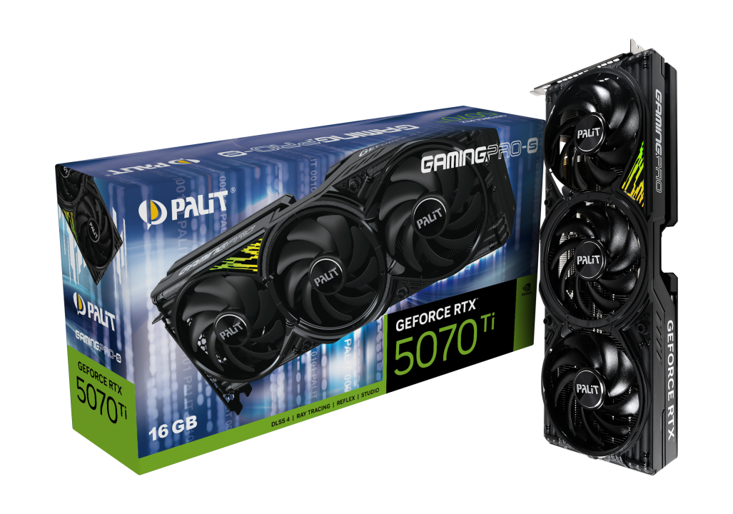 Видеокарта Palit GeForce RTX 5070 Ti 16 ΓБ Retail