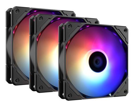 Вентилятор ID-Cooling для корпуса TF-12025 Pro TF-12025-PRO ARGB TRIO