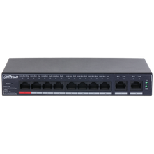 Коммутатор Dahua 10-Port Cloud Managed Gigabit Switch with 8-Port PoE