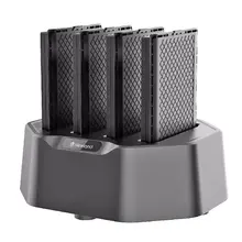 Newland ASSY: MT93 4-Slot Multi Battery Charge, includes multi plug adapter (EU/UK/US/IN)