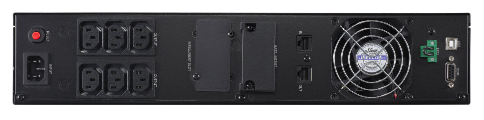 ИБП CyberPower OLS1500ERT2U, Rackmount, Online, 1500VA/1350W, 6IEC-320 С13 розеток, USB&amp;Serial, RJ11/RJ45, SNMPslot, LCD дисплей, Black, 0.5х0.8х0.2м., 22кг./ UPS Online CyberPower OLS1500ERT2U 1500VA/1350W USB/RS-232/EPO/SNMPslot/RJ11/45/ВБМ (6 IEC С13)