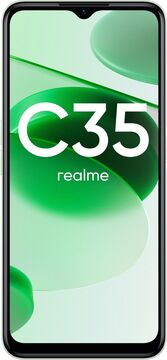 Смартфон realme C C35 64 ГБ зеленый