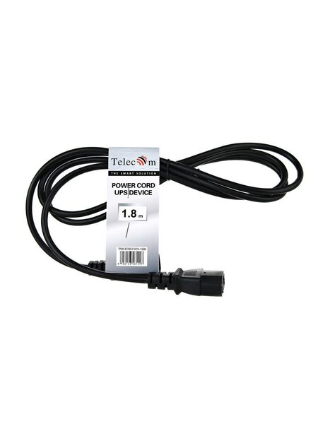 

Кабель монитор - компьютер (UPS -> устройство) 220V {IEC-320-C13/C14} 1,8м