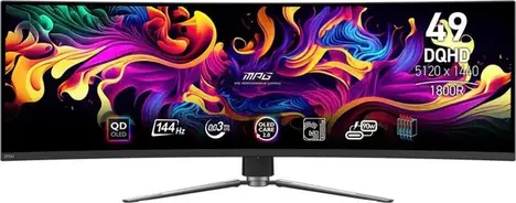Монитор MSI MPG 491CQP QD-OLED 49.0-inch черный