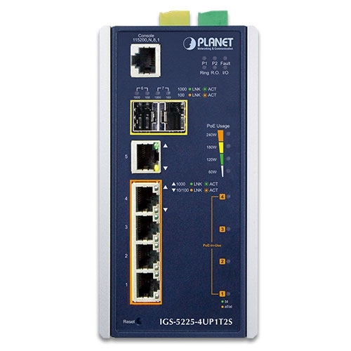 Коммутатор Planet IGS-5225-4UP1T2S