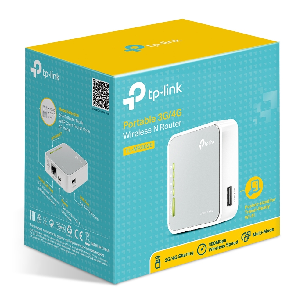 3G/LTE-роутер TP-LINK TL-MR3020