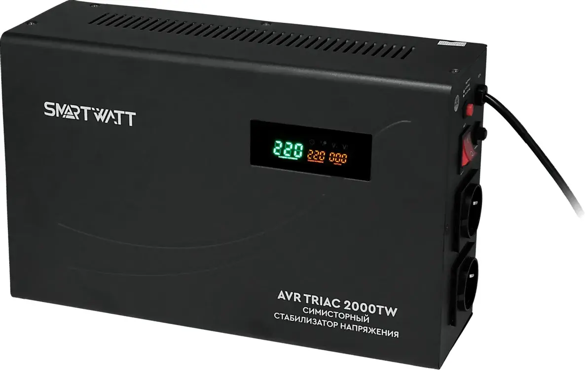 Стабилизатор напряжения SMARTWATT AVR TRIAC 2000TW 2000ВА