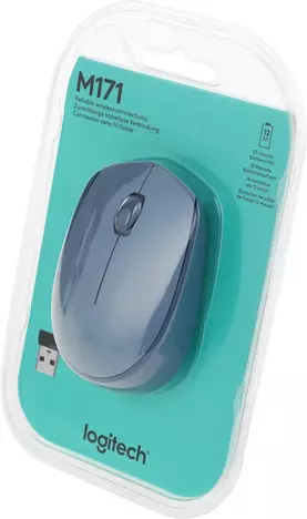 Мышь Logitech M171 910-006866, цвет черный