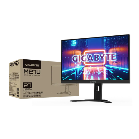 Монитор Gigabyte M27U 27.0-inch черный