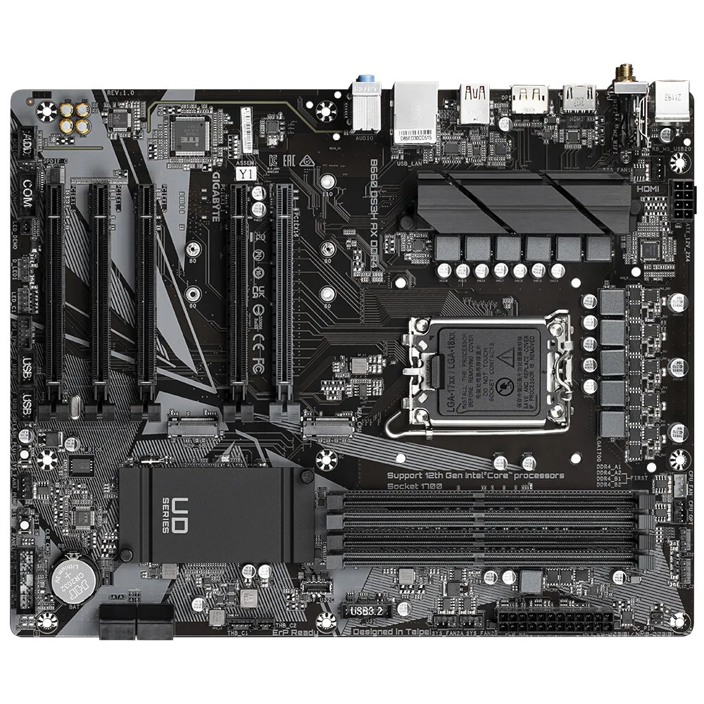Материнская плата Gigabyte LGA 1700 Intel B660 B660 DS3H AX DDR4
