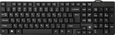 Клавиатура Defender Accent SB-720 45720, цвет черный