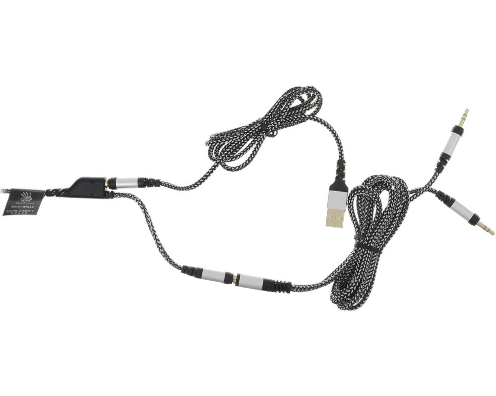 Гарнитура A4tech Bloody M615, цвет красный/черный