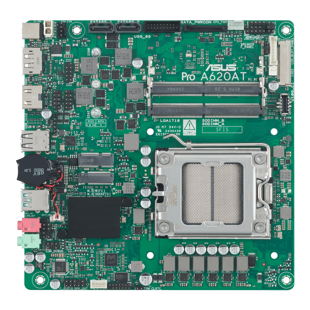 Материнская плата ASUS AMD A620A Pro A620AT-CSM