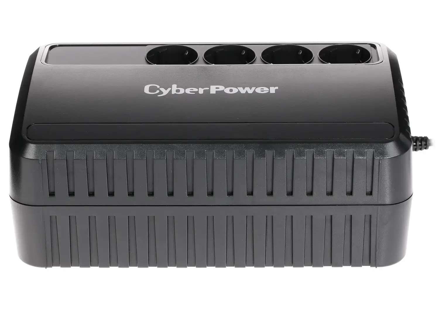ИБП CyberPower BU1000E, Line-Interactive, 1000VA/600W, 4 Schuko розетки, Black, 0.4х0.3х0.3м., 7.8кг./ UPS Line-Interactive CyberPower BU1000E 1000VA/600W (4 EURO)