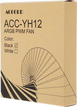 Вентилятор Accord для корпуса ACC-YH12 ARGB Black