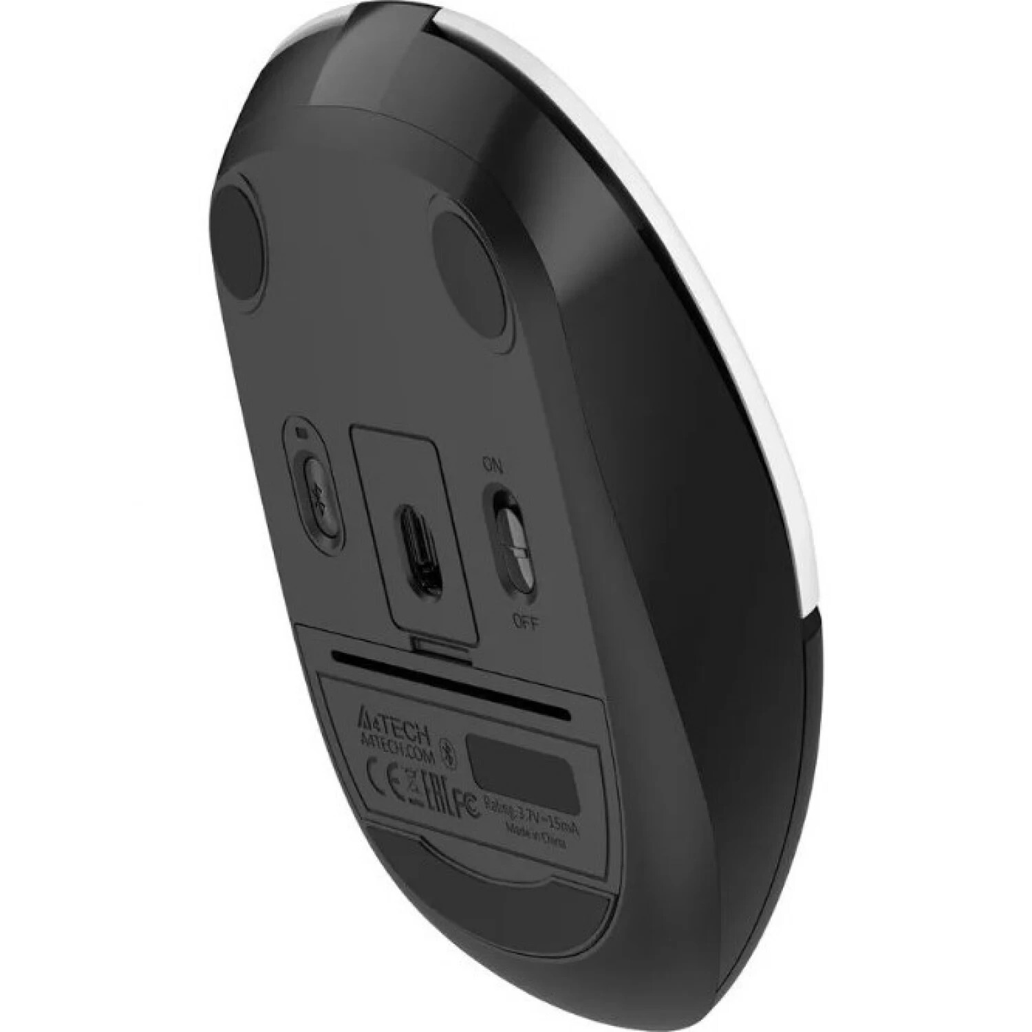 Мышь A4tech Fstyler FB12 PANDA, цвет черный