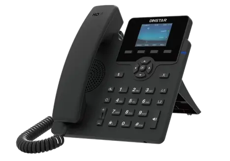 Телефон IP Dinstar C62UP черный