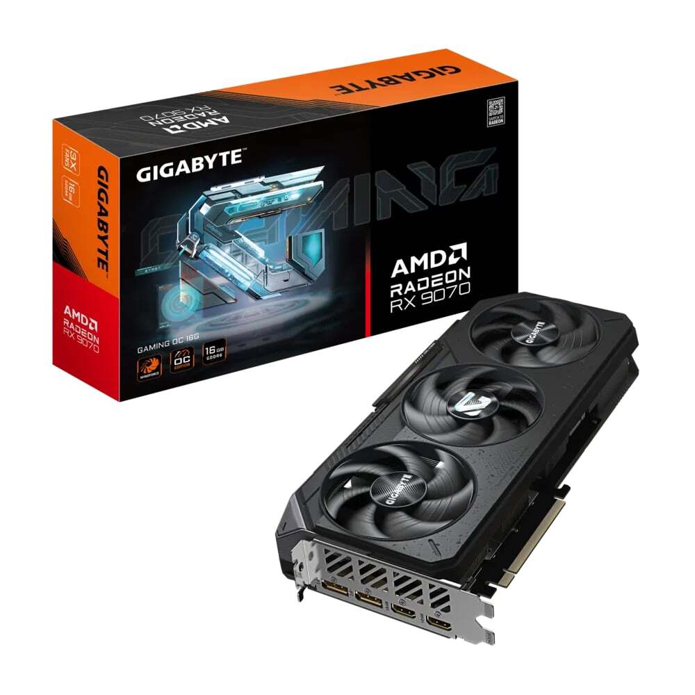 Видеокарта Gigabyte Radeon RX 9070 16 ΓБ Retail