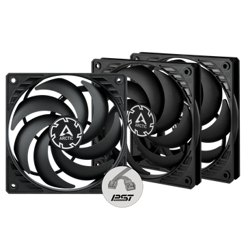 Вентилятор ArcticCooling для корпуса P12 SLIM PWM PST (3 pack)
