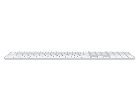 Клавиатура Apple Magic Keyboard with Touch ID and Numeric Keypad for Mac MK2C3LL/A, цвет белый  EN keyboard