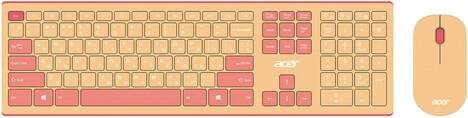 Клавиатура+мышь ACER Клавиатура + мышь OCC205 ZL.ACCEE.00F, цвет бежевый