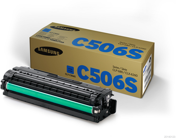 Тонер-картридж голубой Samsung CLT-C506S, SU049A