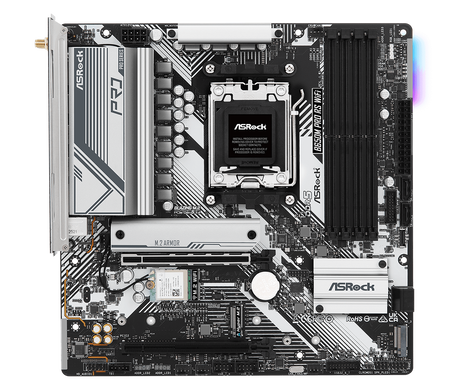 Материнская плата ASRock AM5 AMD B650 B650M PRO RS WIFI