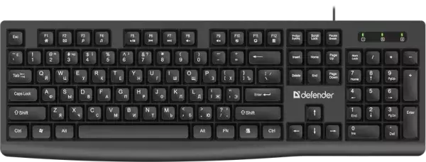 Клавиатура Defender Navigator HB-138 45138, цвет черный