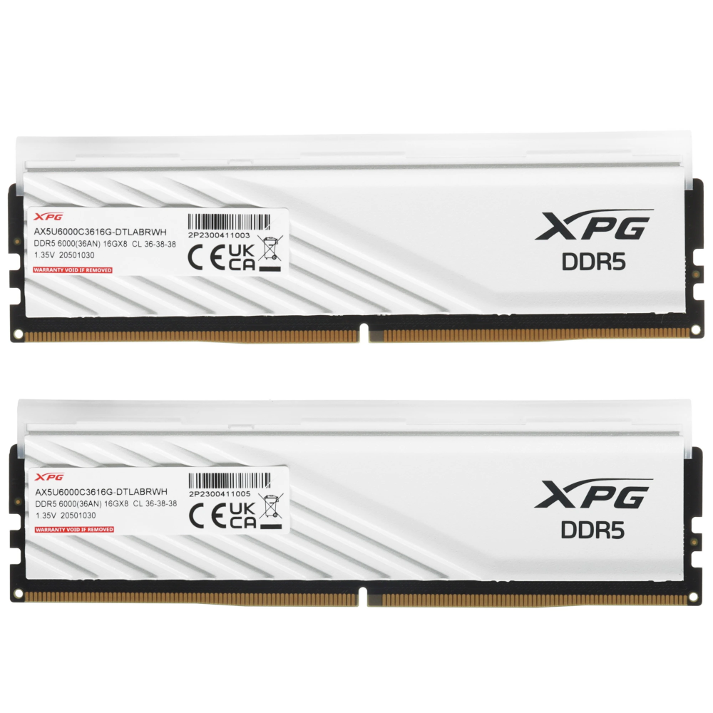 Оперативная память ADATA XPG LANCER RGB DDR5 6000МГц 2*16GB, AX5U6000C3616G-DTLABRWH, RTL