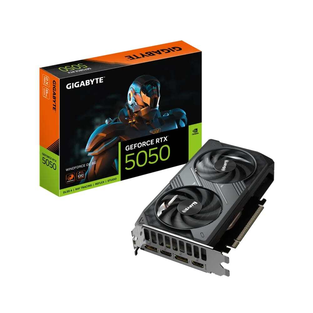 Видеокарта Gigabyte GeForce RTX 5050 8 ΓБ Retail
