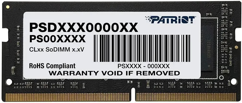 Оперативная память Patriot Laptop DDR4 3200МГц 16GB, PSD416G32002S, RTL