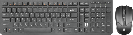 Клавиатура+мышь Defender Columbia C-775 45775, цвет черный