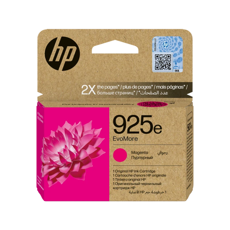 Картридж пурпурный HP Inc. G25e EvoMore, 4K0W1PE