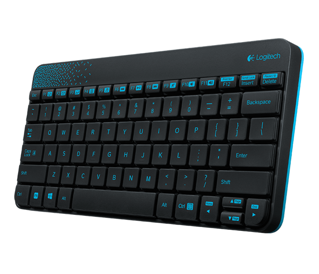 Logitech Wireless Desktop MK240 (Keybord&mouse), USB, Black, Rus/Eng, [920-008213]