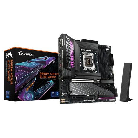Материнская плата Gigabyte LGA1851 Intel B860 B860M AORUS ELITE WIFI6E