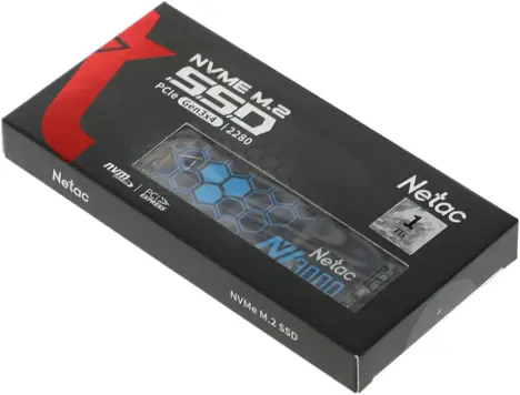 Внутренний твердотельный накопитель Netac NV3000 M.2 2280, PCIe 3.0 x4, NVMe 1TB