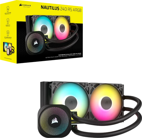 Кулер Процессорный Corsair Water Cooling System NAUTILUS RS ARGB NAUTILUS 240 RS ARGB
